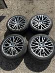 5x112 lyukosztású 20" újszerű Aez alufelni, rajta 275/35 használt Continental nyári gumi gumi 