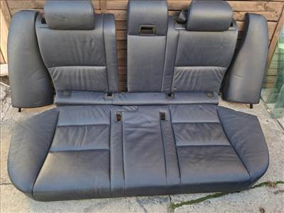 BMW E61 touring kék bőr hátsó ülés ülőlap