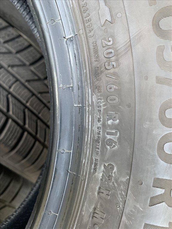  205/6016" használt Continental téli gumi gumi 5. kép