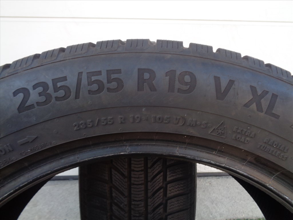 Continental 235/55R19 téli gumi 2db, 2024-es gyártású eladó. 8. kép