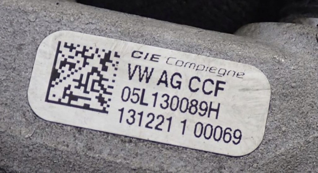 Skoda Octavia IV 2.0 TDI railcső, nyomásszabályozó szelep 04l130764b 05l130089h 04L130764B 05L130089H 2. kép