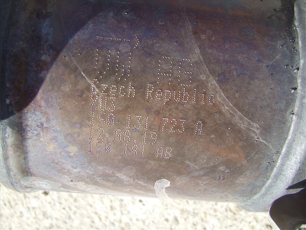 Skoda Fabia III katalizátor 1.0 tsi 1.2 tsi 5. kép