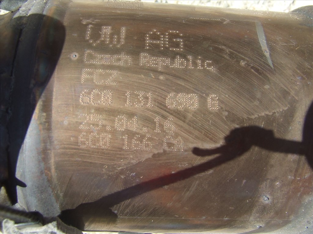 Skoda Fabia III katalizátor 1.0 tsi 1.2 tsi 6. kép