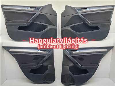 Volkswagen Golf VII hangulatvilágításos ajtókárpit szett (5 ajtóshoz) (26883)