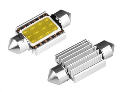 Izzó VISION Festoon SV8.5 36mm 12V 12V 1x COB LED, CANBUS, fehér, 2 db