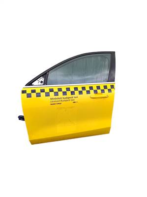Ford Focus Mk4 bal első ajtó ezüst sárga 