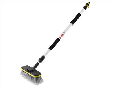 20 cm / 8" vízáramú kefe 80 - 130 cm-es teleszkópos nyéllel