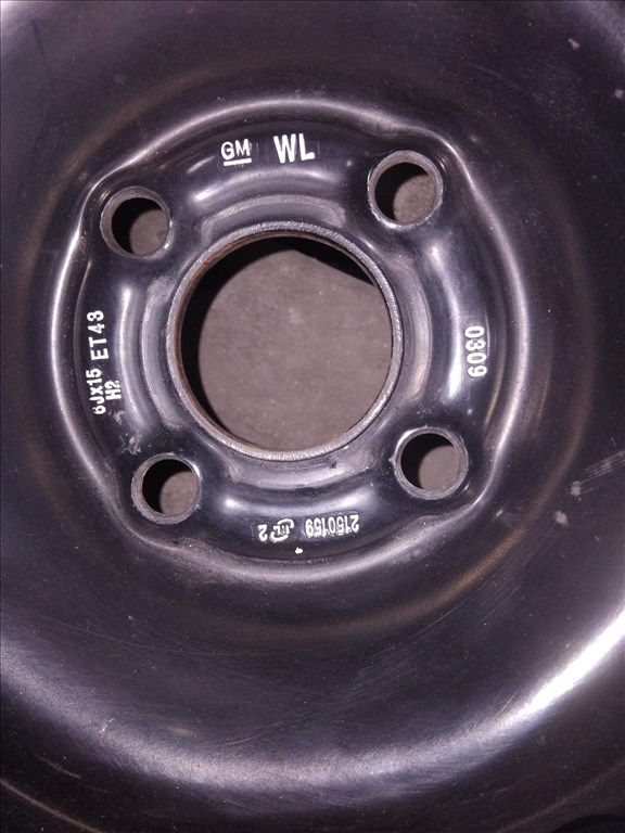  6JJ 15" újszerű (gyári felni) lemezfelni 1. kép