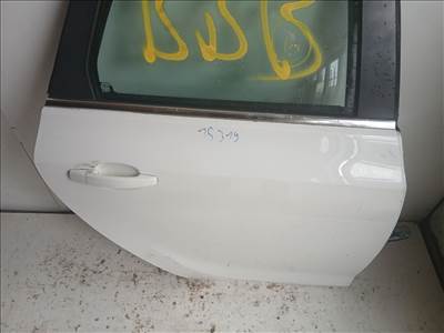 15319 Opel Astra J Jobb hátsó Ajtó Fehér Y40r 5 ajtós