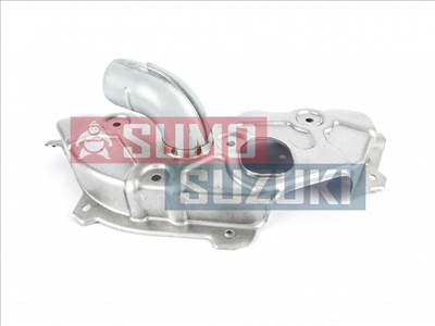 Suzuki Samurai SJ413 levegő előmelegítő cső csonk / hővédő lemez 14120-83003 Eredeti Suzuki