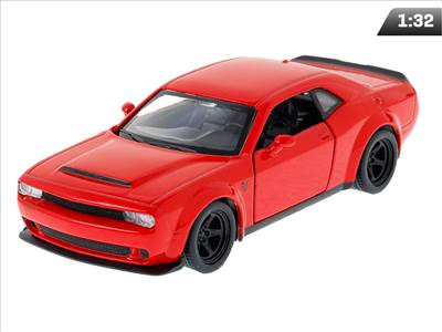 Dodge Challenger SRT modellautó 1:32 – RMZ, piros
