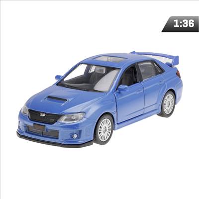 1:36 RMZ Subaru WRX STI 2010, kék modell
