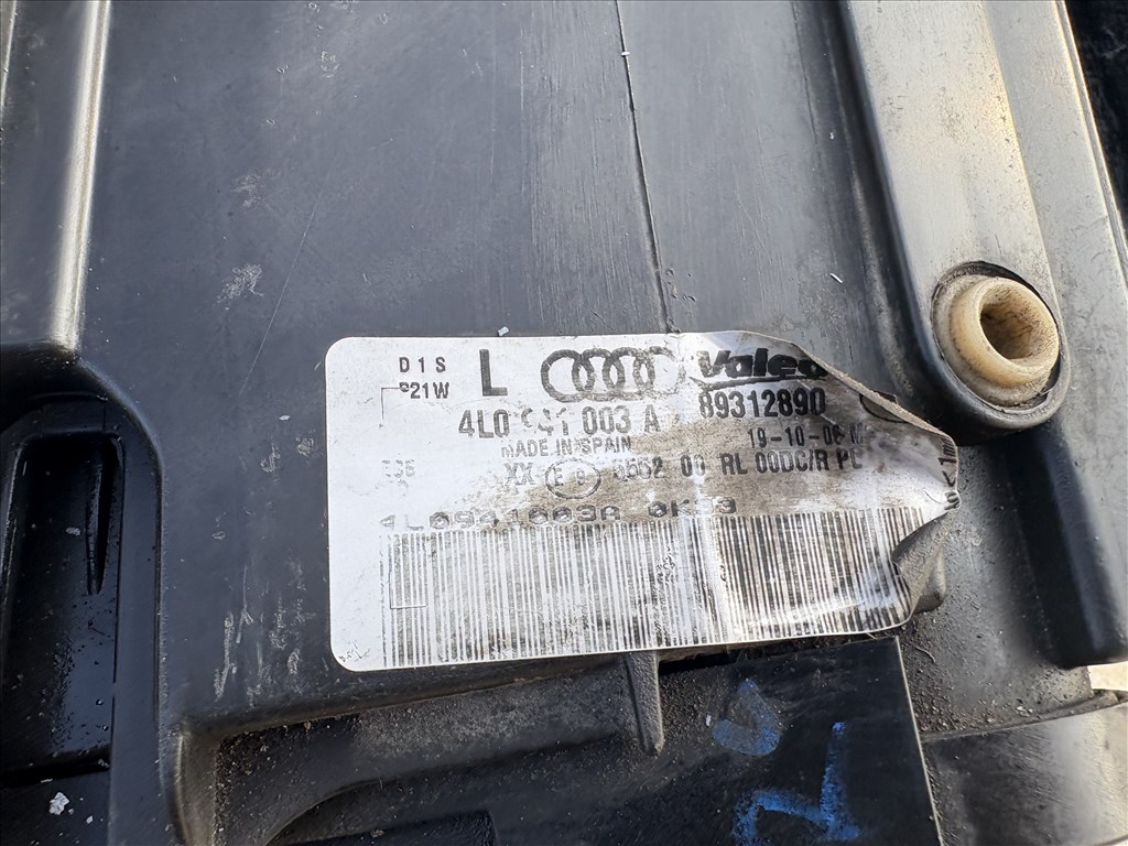 Audi Q7 (4L) bal fényszóró , xenon fényszóró  4. kép