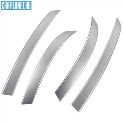 BMW E60 E61 ajtóbehúzó borítás , dekor burkolat - ezüst 4 db-os készlet