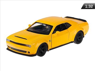 Dodge Challenger SRT modellautó 1:32 – RMZ, sárga
