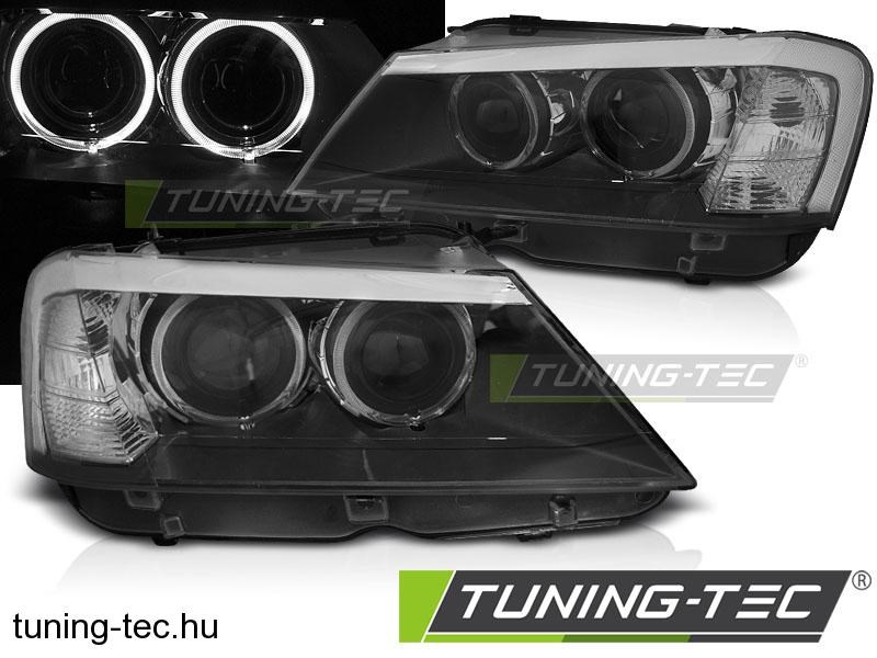 BMW X3 F25 10-07.14 BLACK LED Tuning-Tec Fényszóró 1. kép