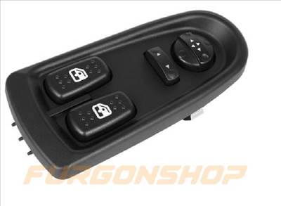 Iveco Daily ablakemelő, tükörállító kapcsoló. 