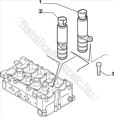 Elektromos szelep - 9-5, HHR, ANTARA, 159, MALIBU, CAPTIVA - 6000628283, 71753148 -  - FIAT eredeti Eredeti új 6000628283
