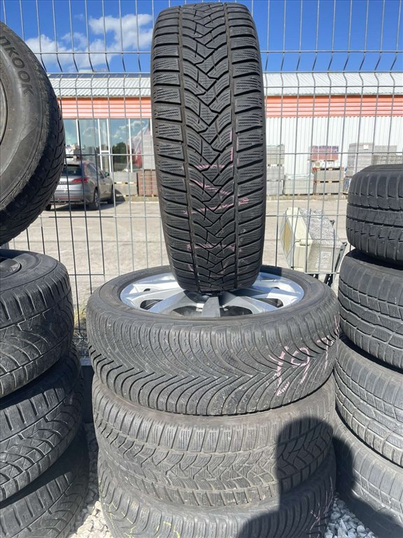  Golf 7 R 5x112 17" újszerű (gyári alufelni)  205/50  Michelin téli gumikkal   3. kép