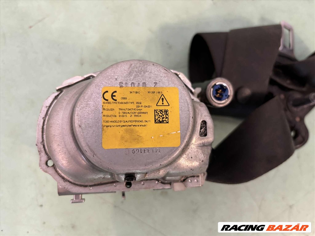 Renault trafic 3 1.6 DCI jobb elsö  biztonsági  öv 868849813r 93868117 3. kép