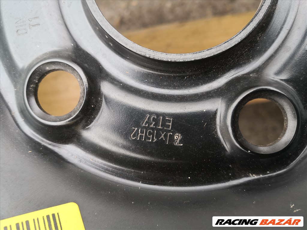 15-ös Volkswagen csoprtos acélfelni 5x112-es 2. kép