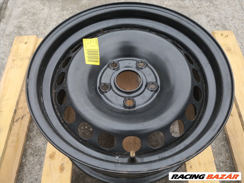 15-ös Volkswagen csoprtos acélfelni 5x112-es 8. kép