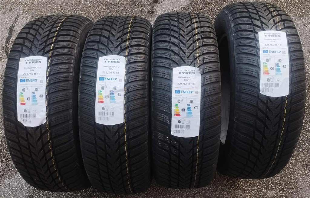 ÚJ 225/60 18 Nokian téli gumi r18 " DOT23 2. kép