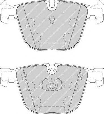 FERODO FDB1672 - fékbetét BENTLEY BMW ROLLS-ROYCE