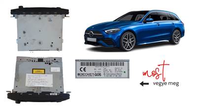 Mercedes-Benz C oszt. T-Mod. 220 CDI 2001 audio rádió A2036201786