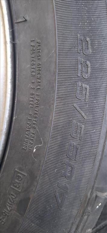  4x108 lyukosztású 7JJ 17" használt alufelni 4. kép