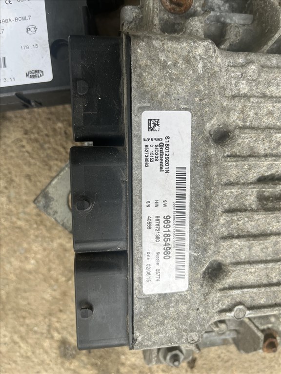 Citroën Jumper II Motorvezérlő komplett szett 2.2 9691854980 3. kép