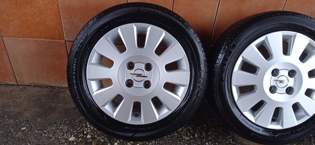 OPEL CORSA C 15" ALUFELNI 4X100 NYÁRI 185/55R15 GUMIVAL OLCSÒN!!! 4. kép