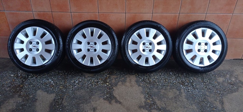 OPEL CORSA C 15" ALUFELNI 4X100 NYÁRI 185/55R15 GUMIVAL OLCSÒN!!! 1. kép
