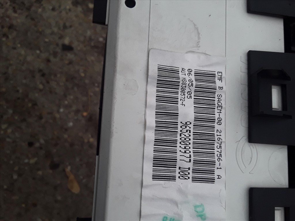 Peugeot 307 Központi kijelző 2. kép