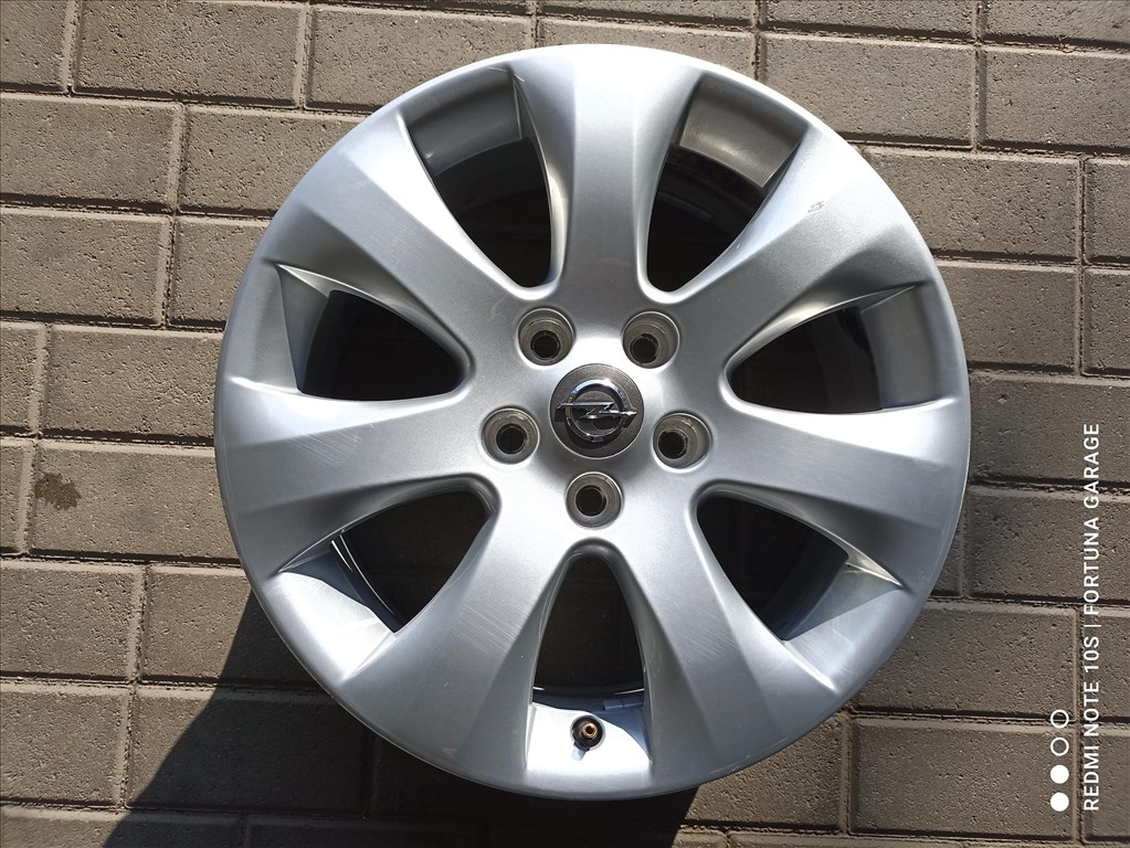 5x115 17" Opel használt alufelni garnitúra 6. kép