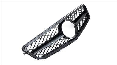 Mercedes Benz W204 lakk fekete hűtőrács C63 AMG stílusban