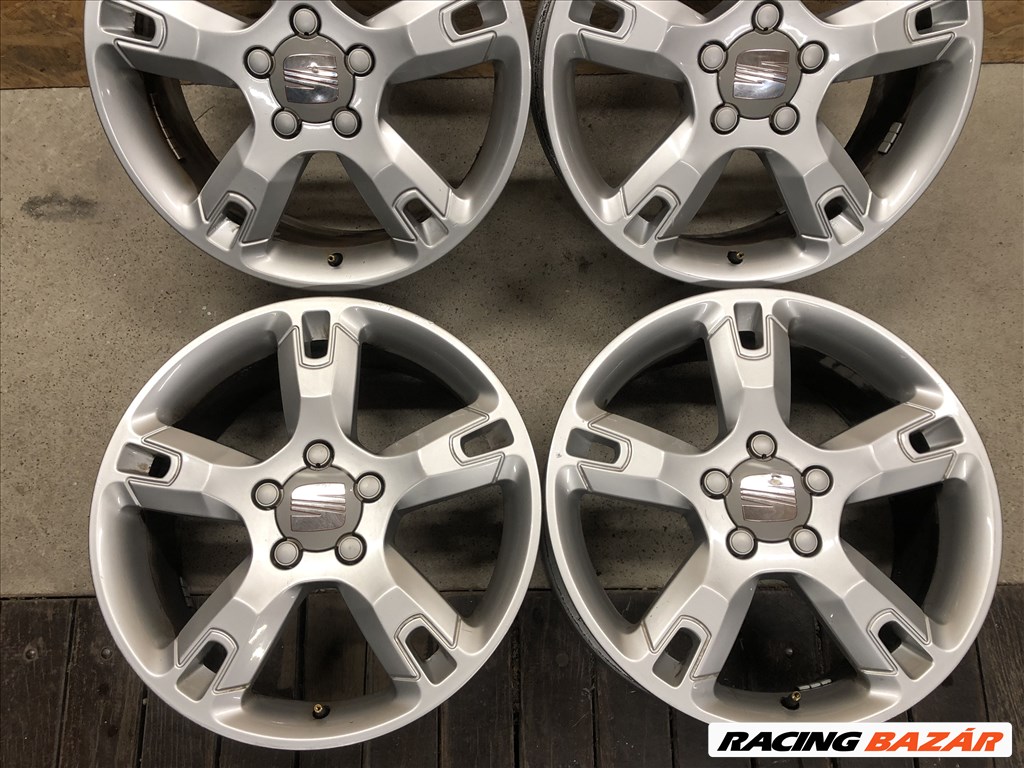 17 colos gyári Seat Leon alufelni 17 col 5x112 4. kép