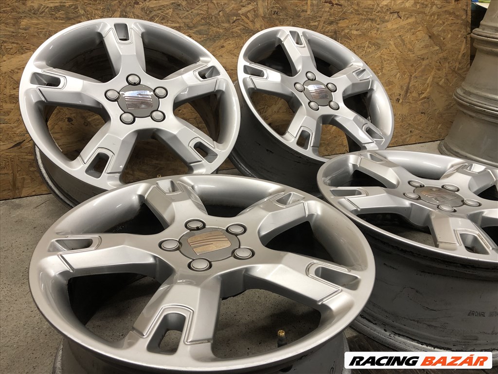 17 colos gyári Seat Leon alufelni 17 col 5x112 6. kép