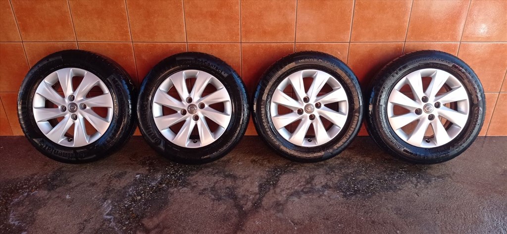 OPEL CORSA E 15" ALUFELNI 4X100 NYÁRI 185/65R15 GUMIVAL OLCSÒN!! 1. kép