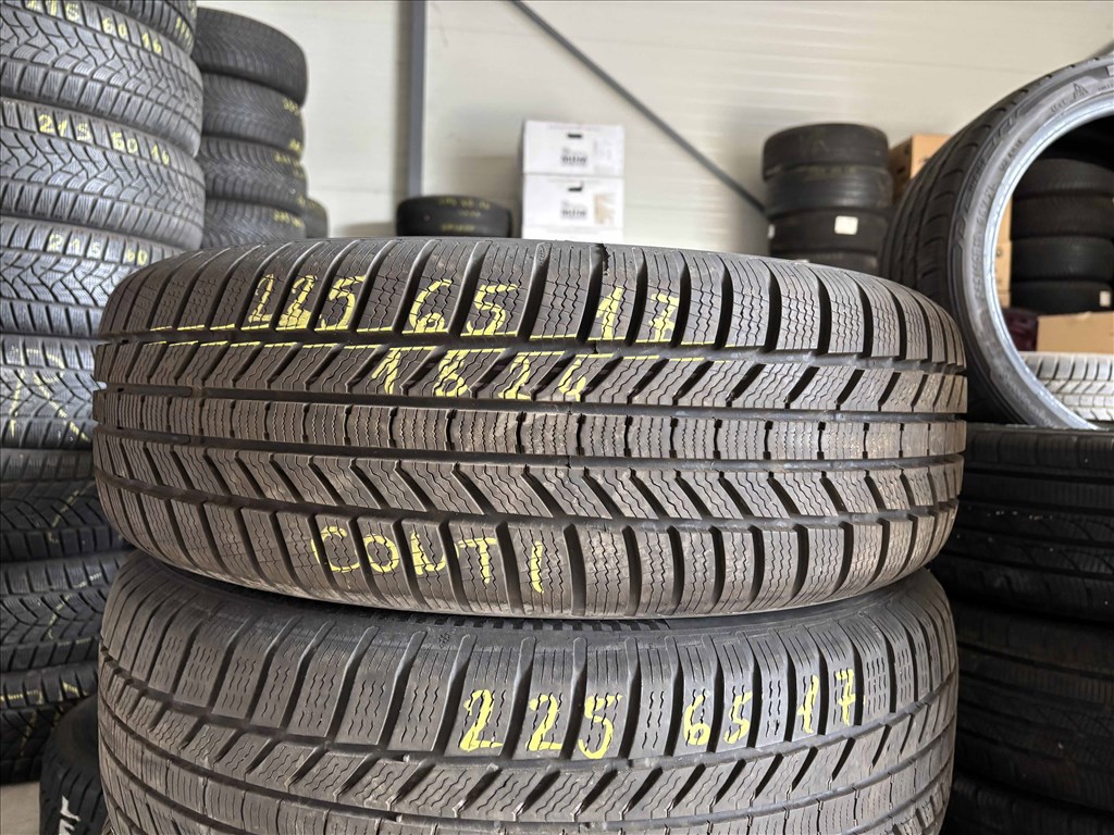 225/65 r17 Continental téligumi 4db eladó 225/65r17 garnitúra 1. kép