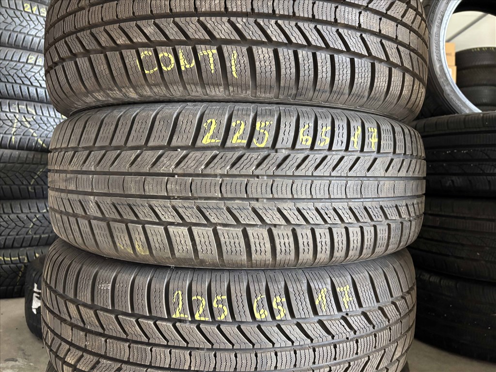 225/65 r17 Continental téligumi 4db eladó 225/65r17 garnitúra 2. kép