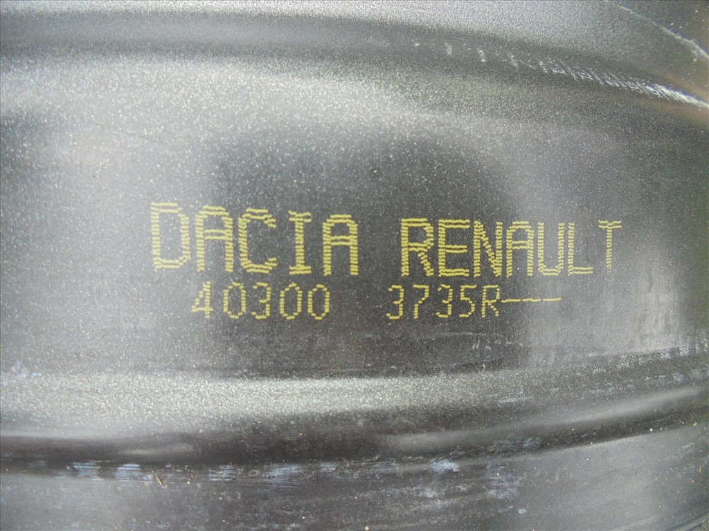 16-os 5 x 114.3-as gyári Dacia újszerű lemezfelni eladó 6. kép