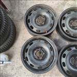 5x100 15 Gyári Skoda,Volkswagen,Seat lemezfelni 25000ft a 4db/15/