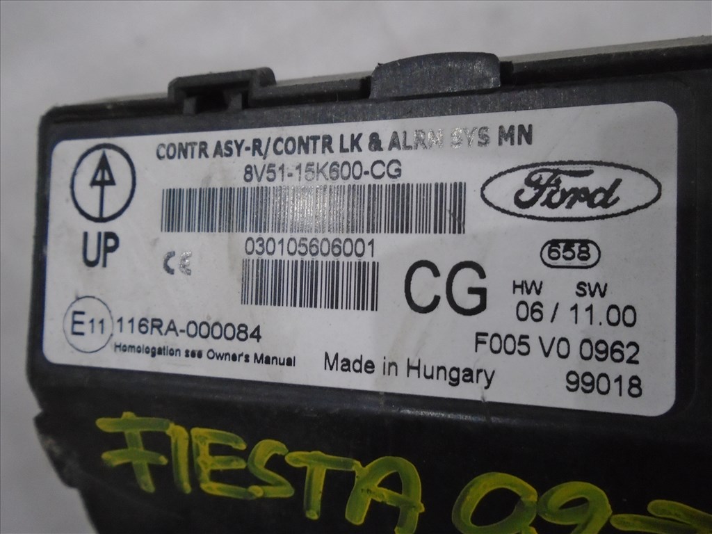Ford Fiesta Mk6 komfort elektronika  8v5115k600cg 2. kép