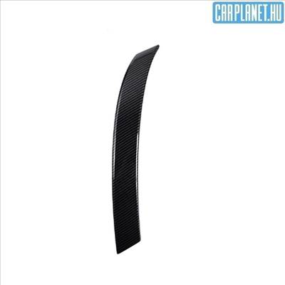 BMW E60 E61 ajtóbehúzó borítás , dekor burkolat - carbon bal hátsó