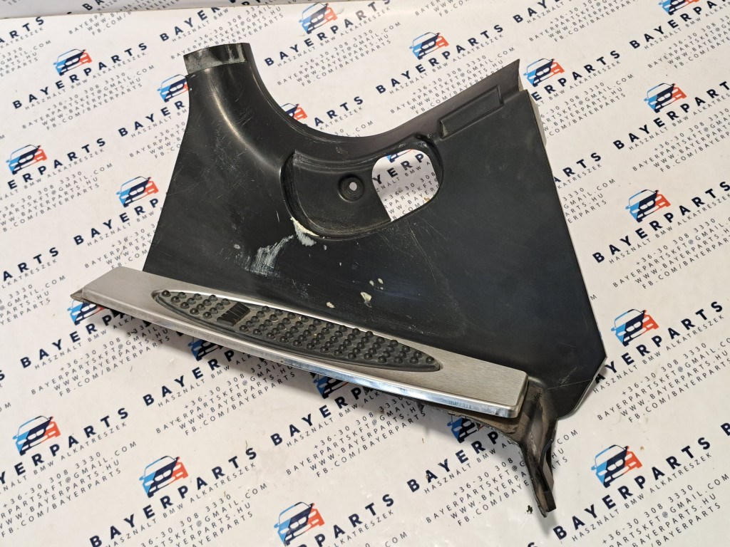 BMW E46 compact sedan touring gyári M paket packet lábpihentetõ lábtartó láb pihentetõ tartó mûanyag borítás - hibás  1. kép