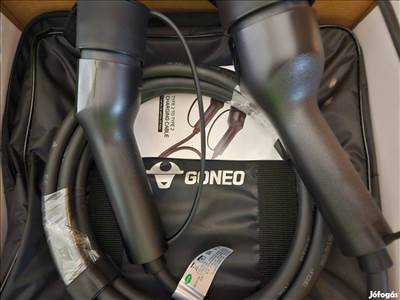 Eladó új Elektromos autó utcai töltőkábel 5m Type2 3x16A (11KW) +táska  