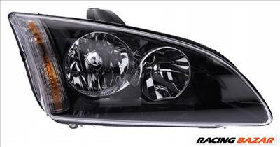 Ford Focus 2 első fényszóró, fekete, 2008.02. hóig