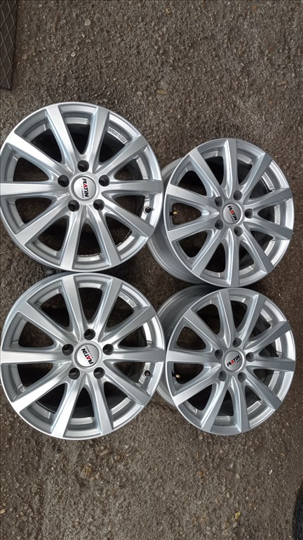  5x112 lyukosztású 7JJ 16" használt Platin alufelni 1. kép
