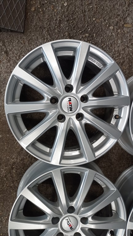  5x112 lyukosztású 7JJ 16" használt Platin alufelni 5. kép